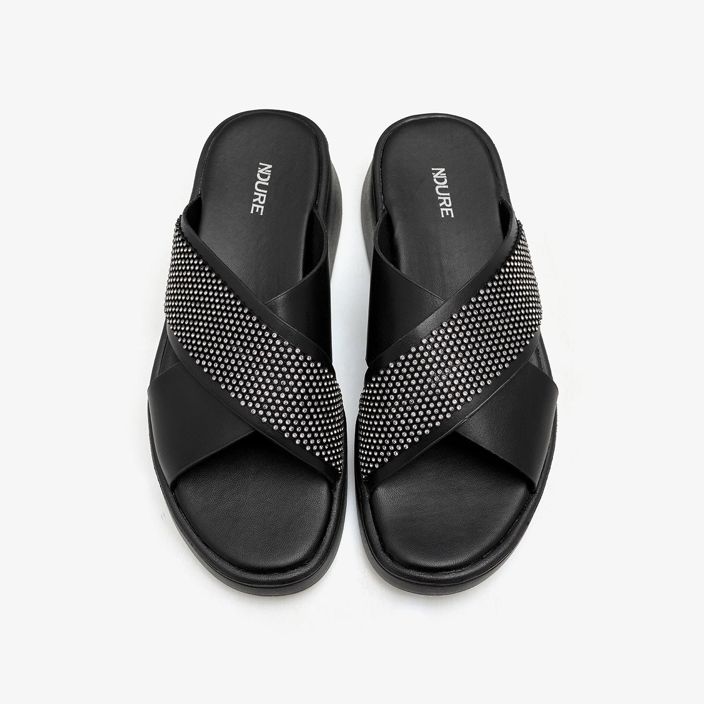 Women's Embellished Slides