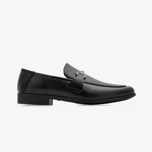 Men's Dress Loafers with Metal Details