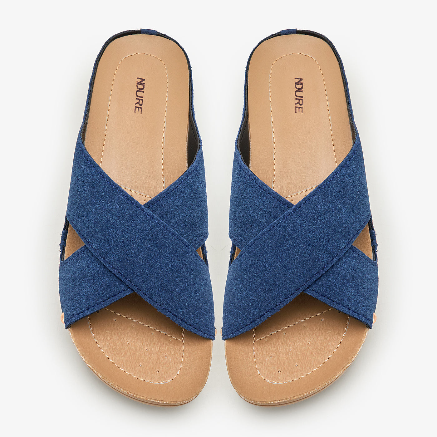 Women's Cross Strap Slides