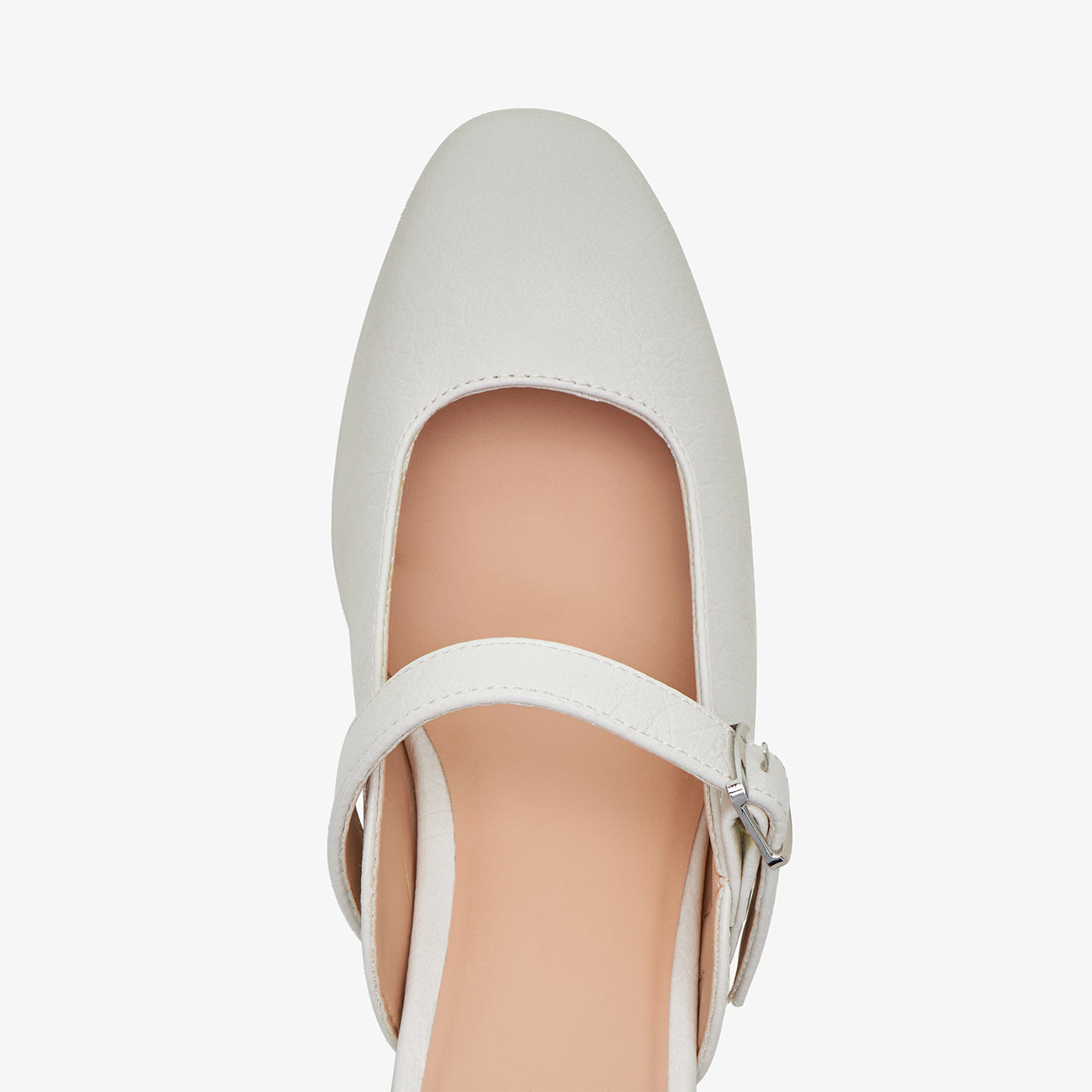 Women's Buckle Strap Mule Heels