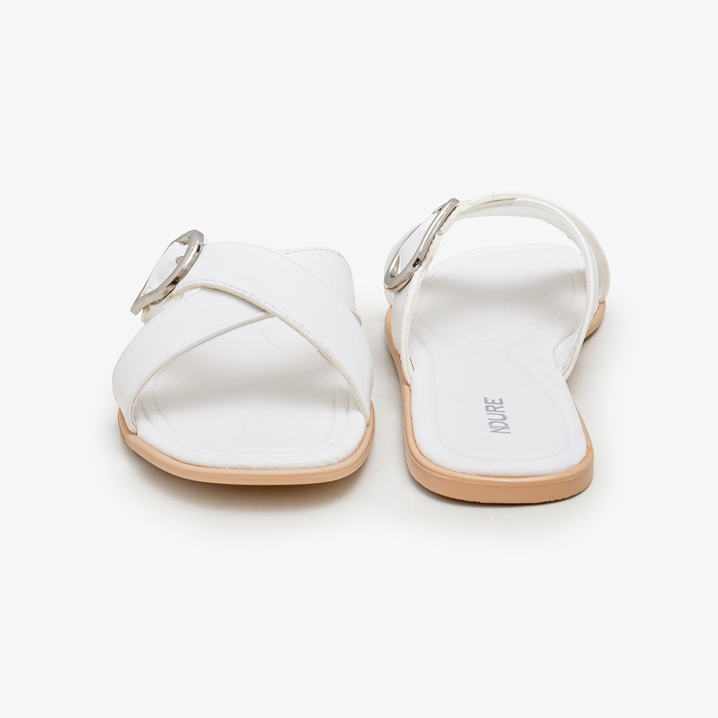 Women’s Buckled Slides