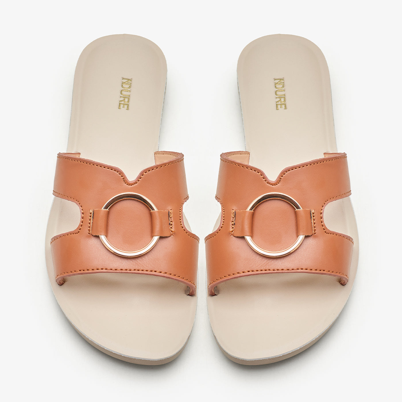 Women's Slide with Metal Details