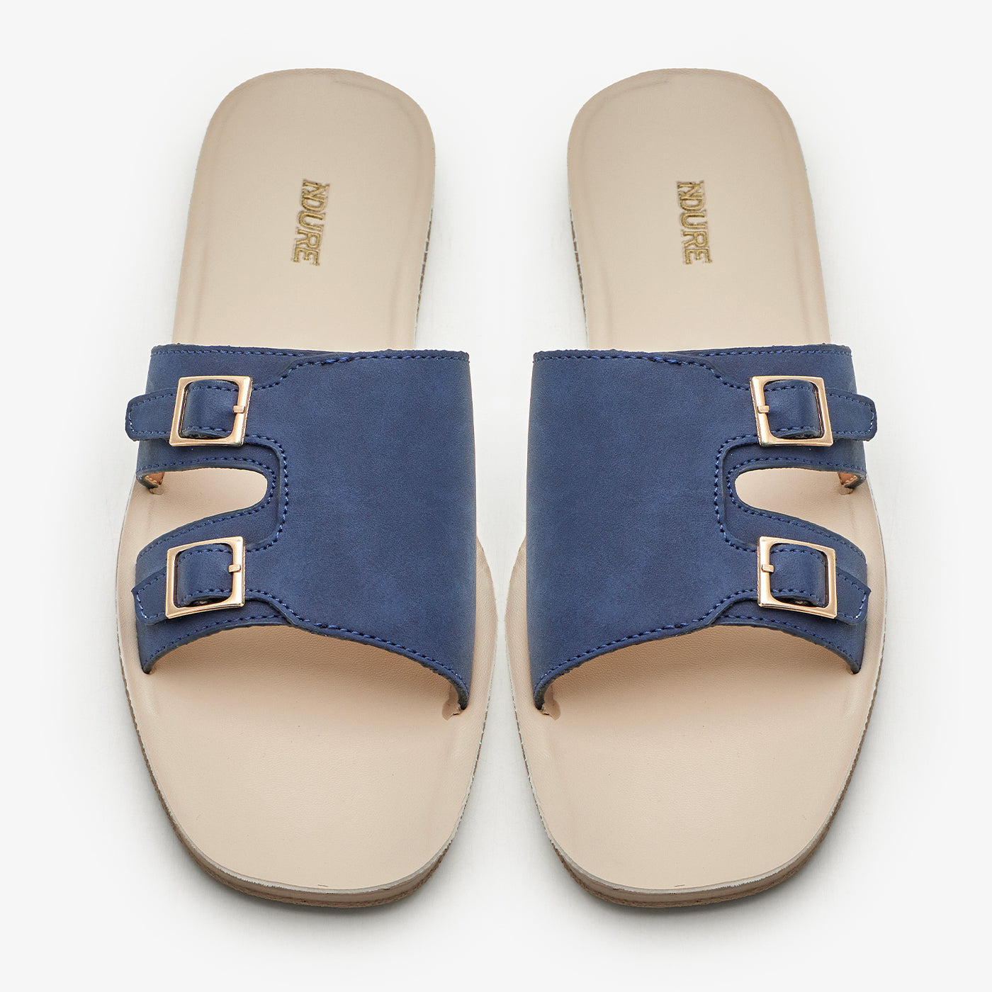 Women's Slides with buckle detail