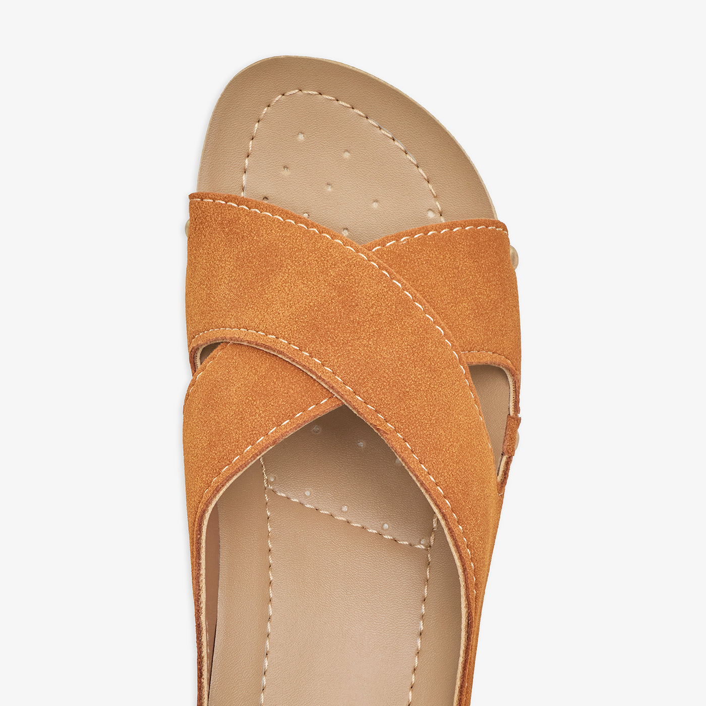 Women's Cross Strap Slides
