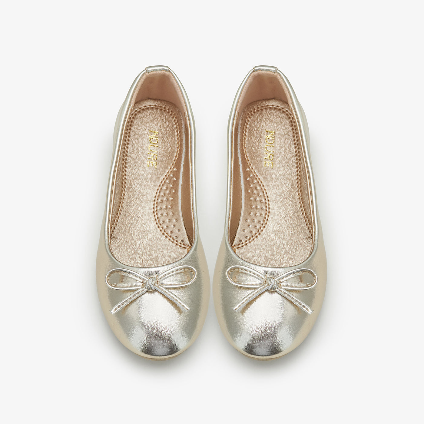 Girls' Metallic Pumps