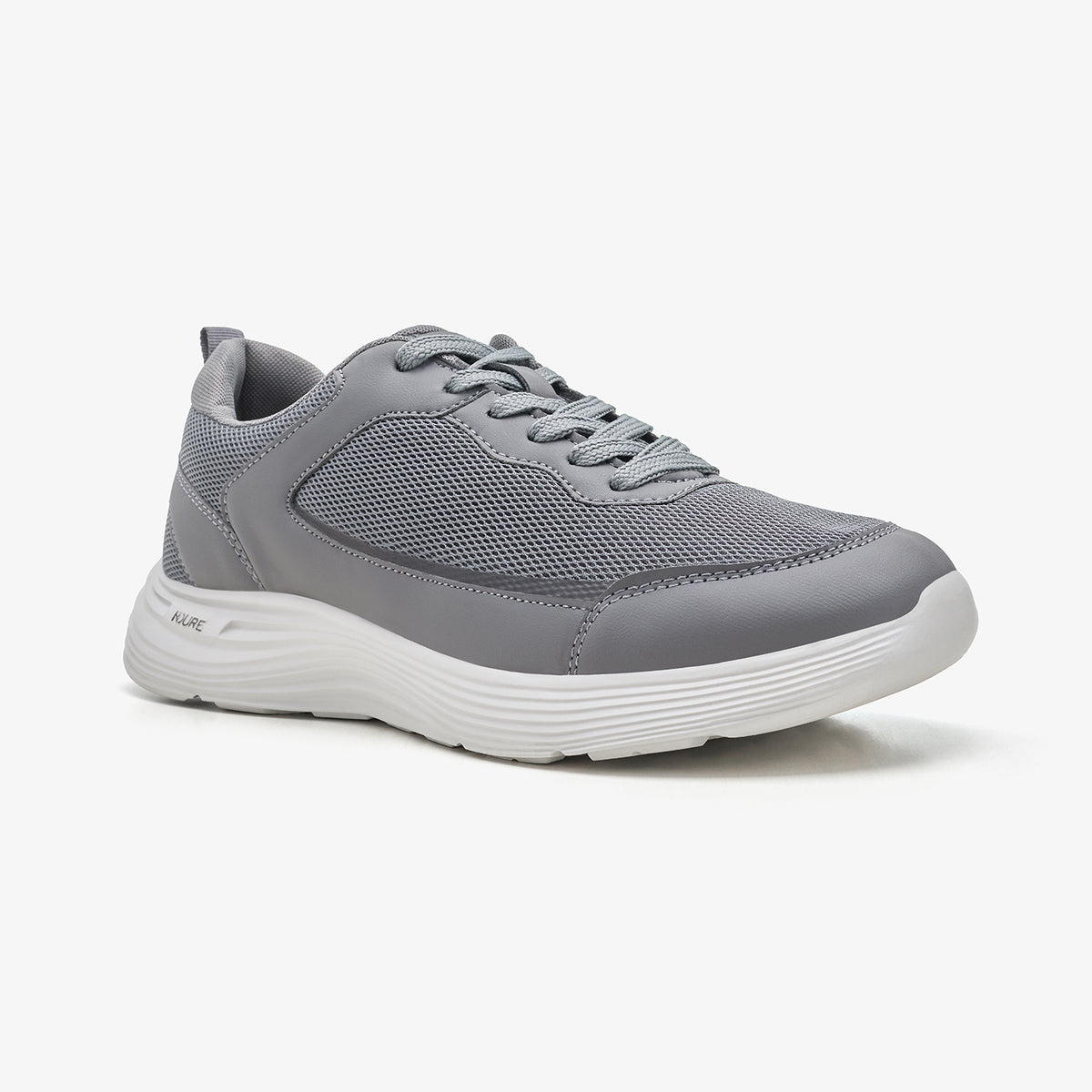 Men's Monochrome Lace-Up Sneakers