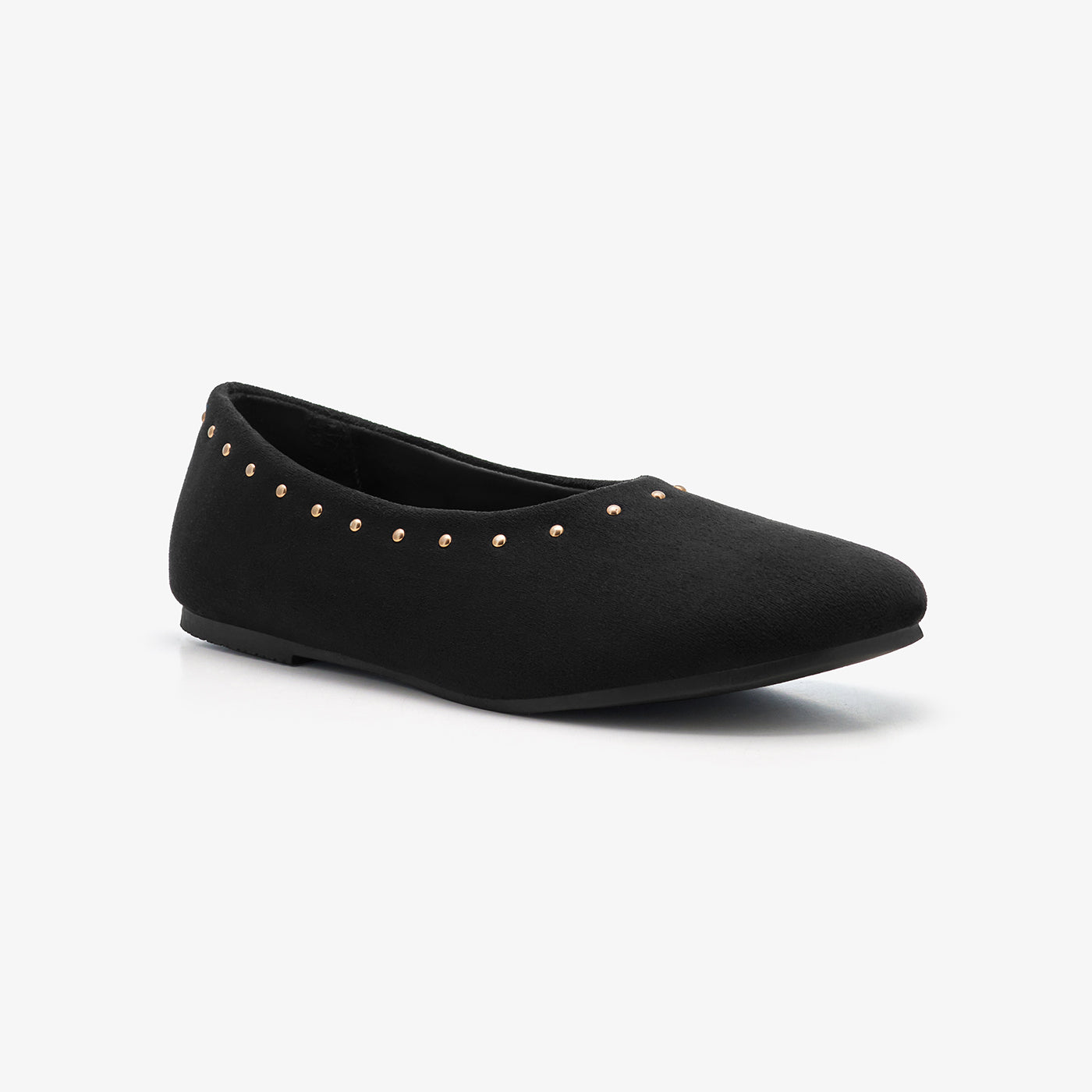 Girls' Studded Ballet Flats