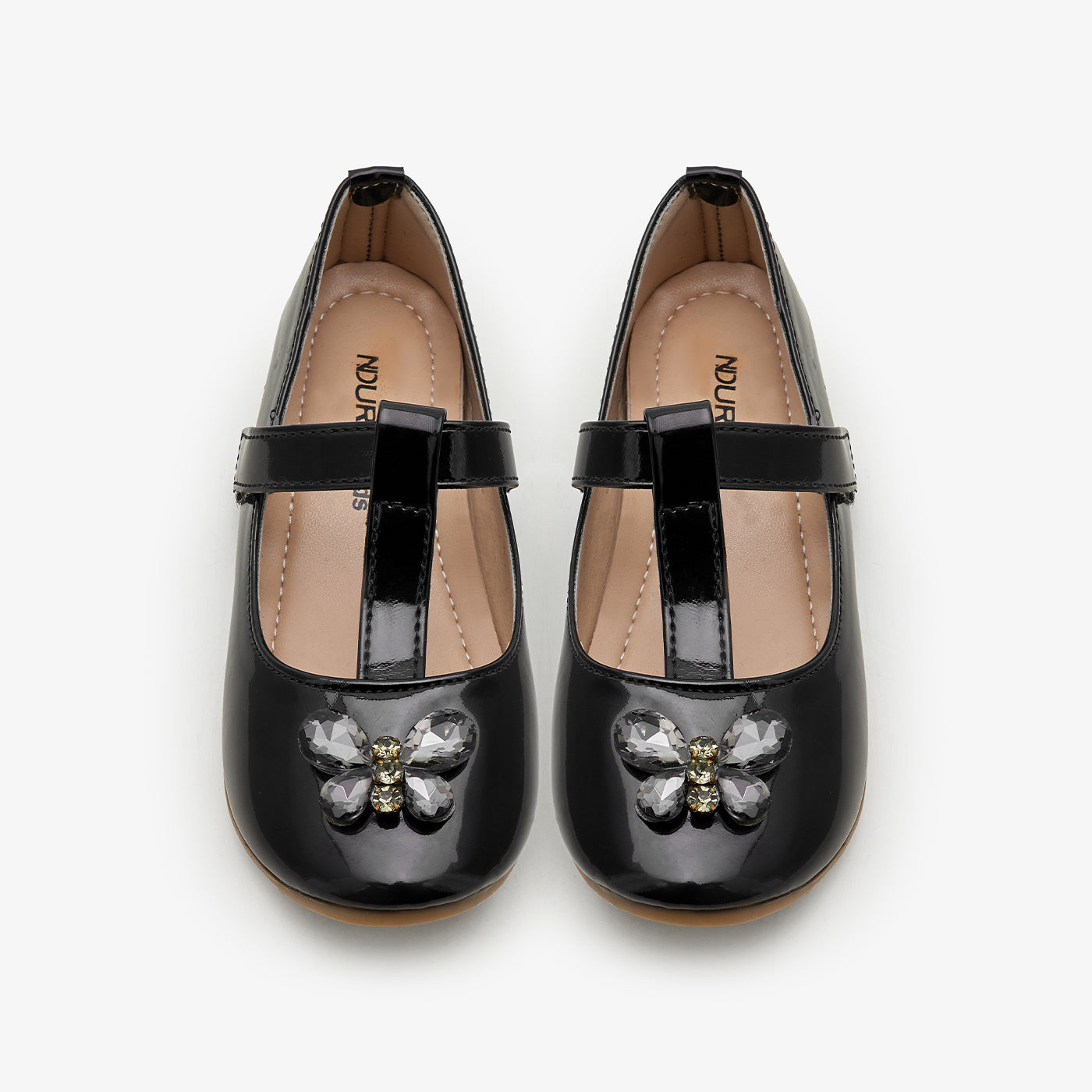Girls' Metallic Mary Janes