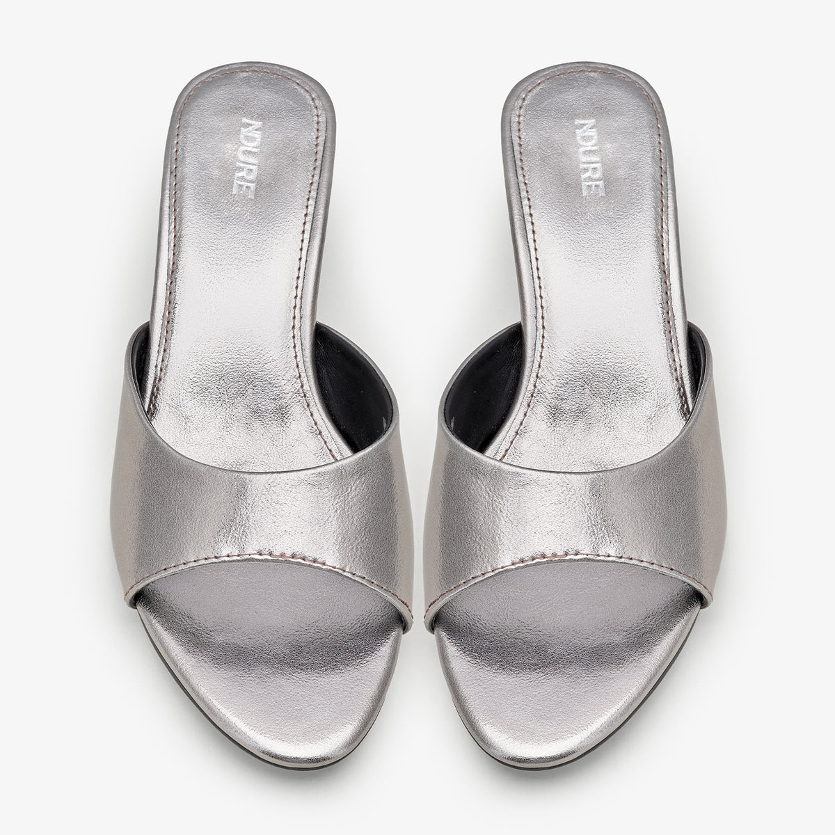 Women’s Metallic Kitten Heels