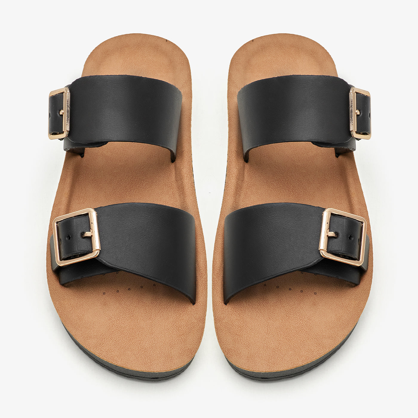 Girls' Dual Buckle Slides