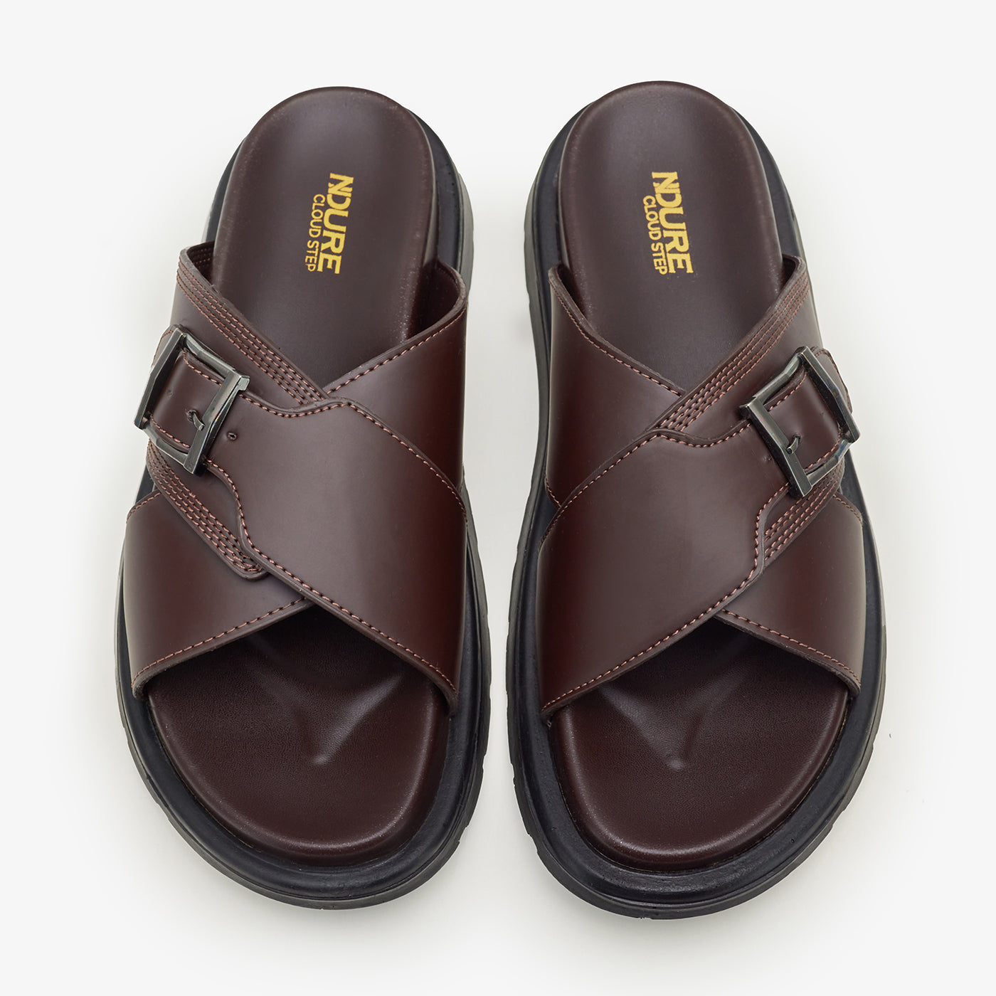 dark green flip flops