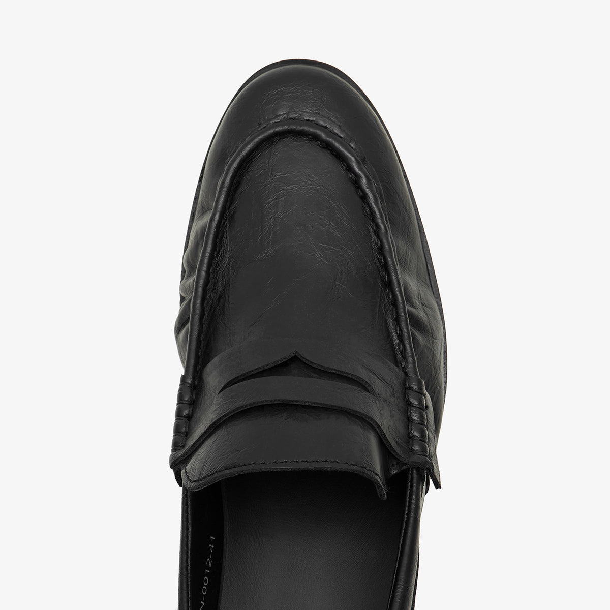 Men’s Textured Penny Loafers