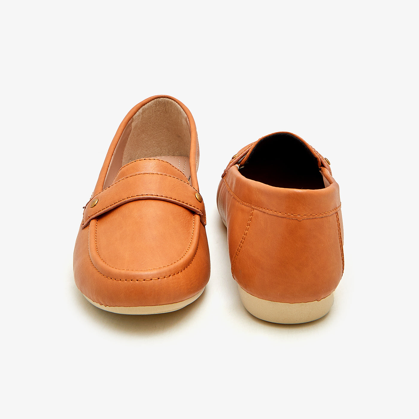 Women's Stitched Strapped Moccs