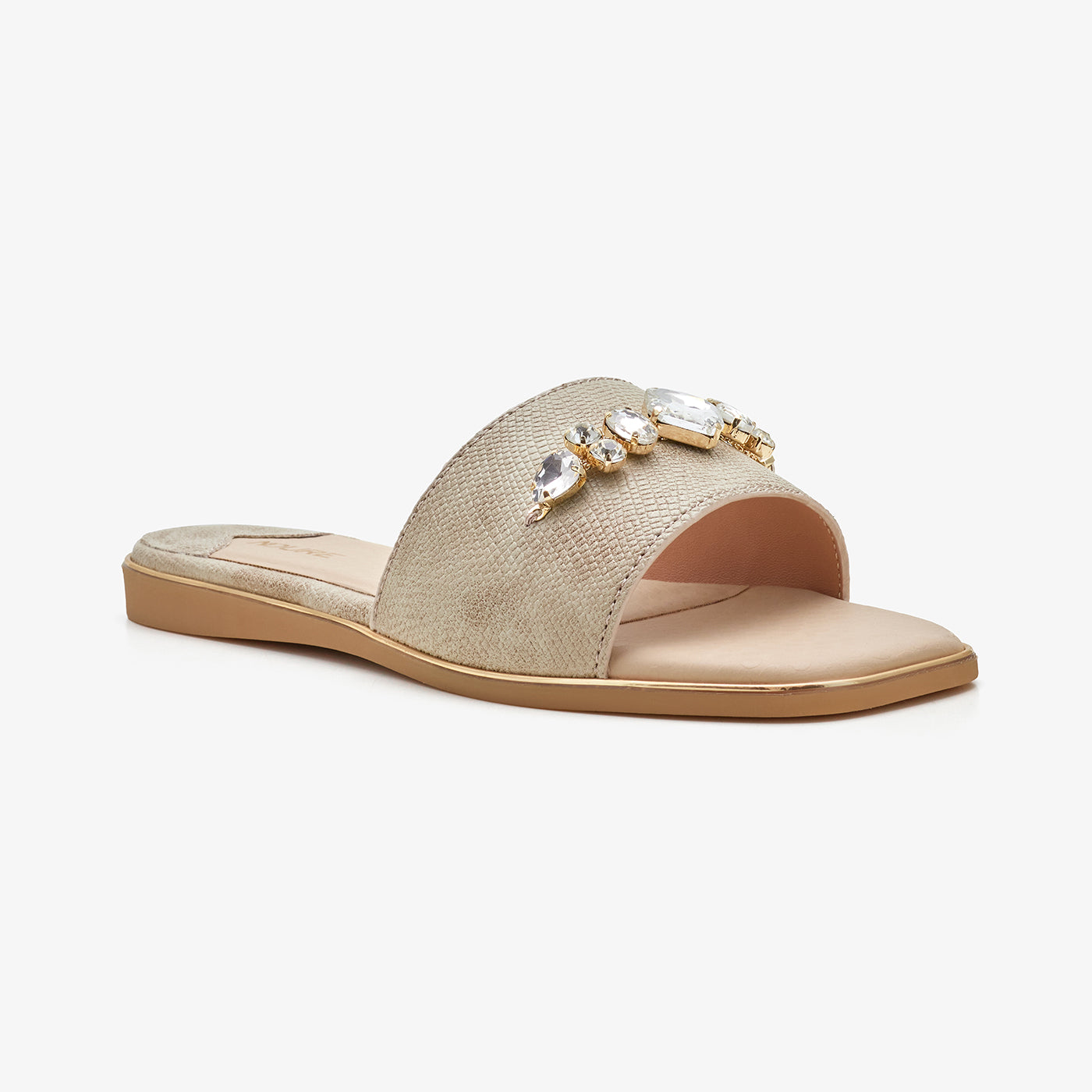 Women's Embellished Slides