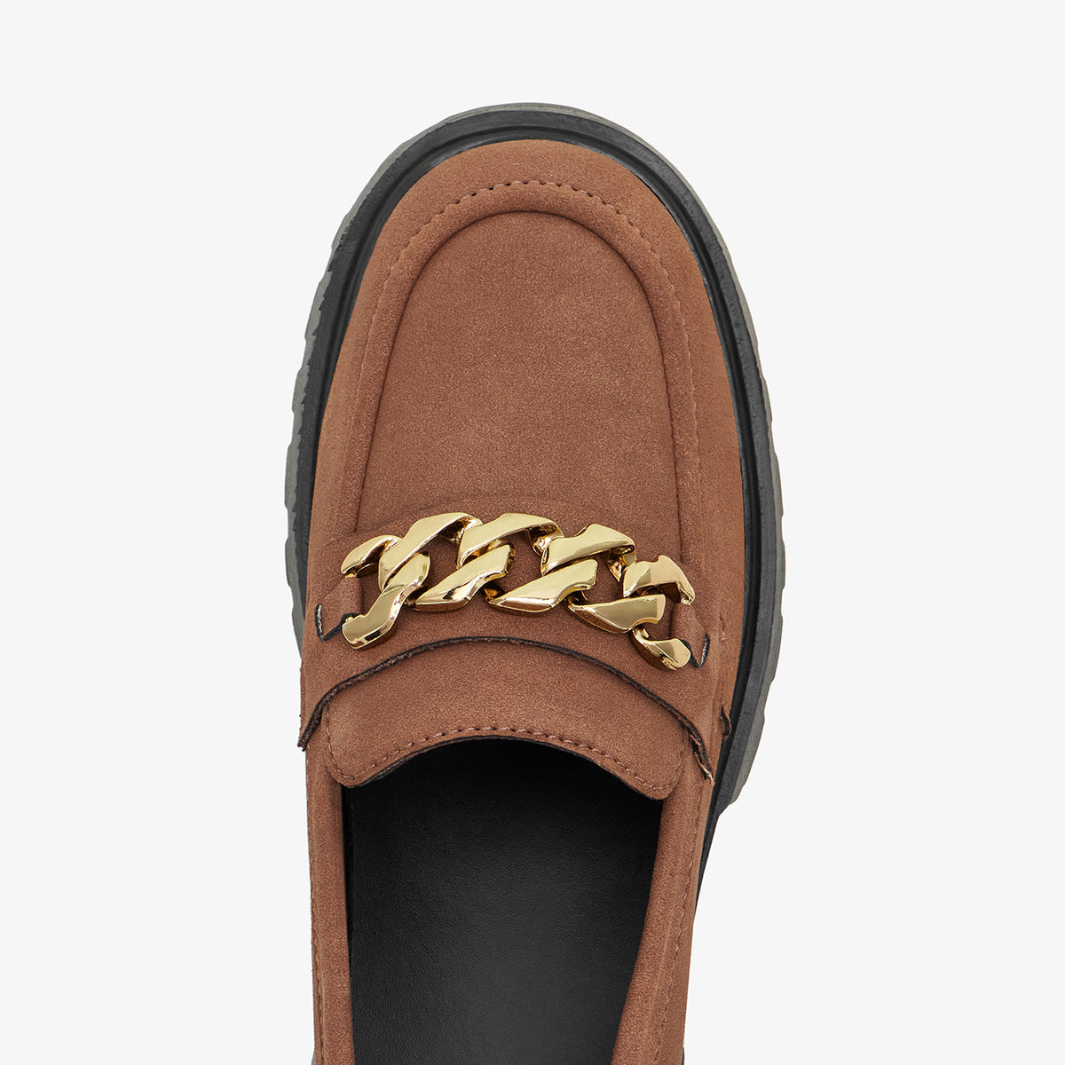 Women's Chunky Suede Loafers
