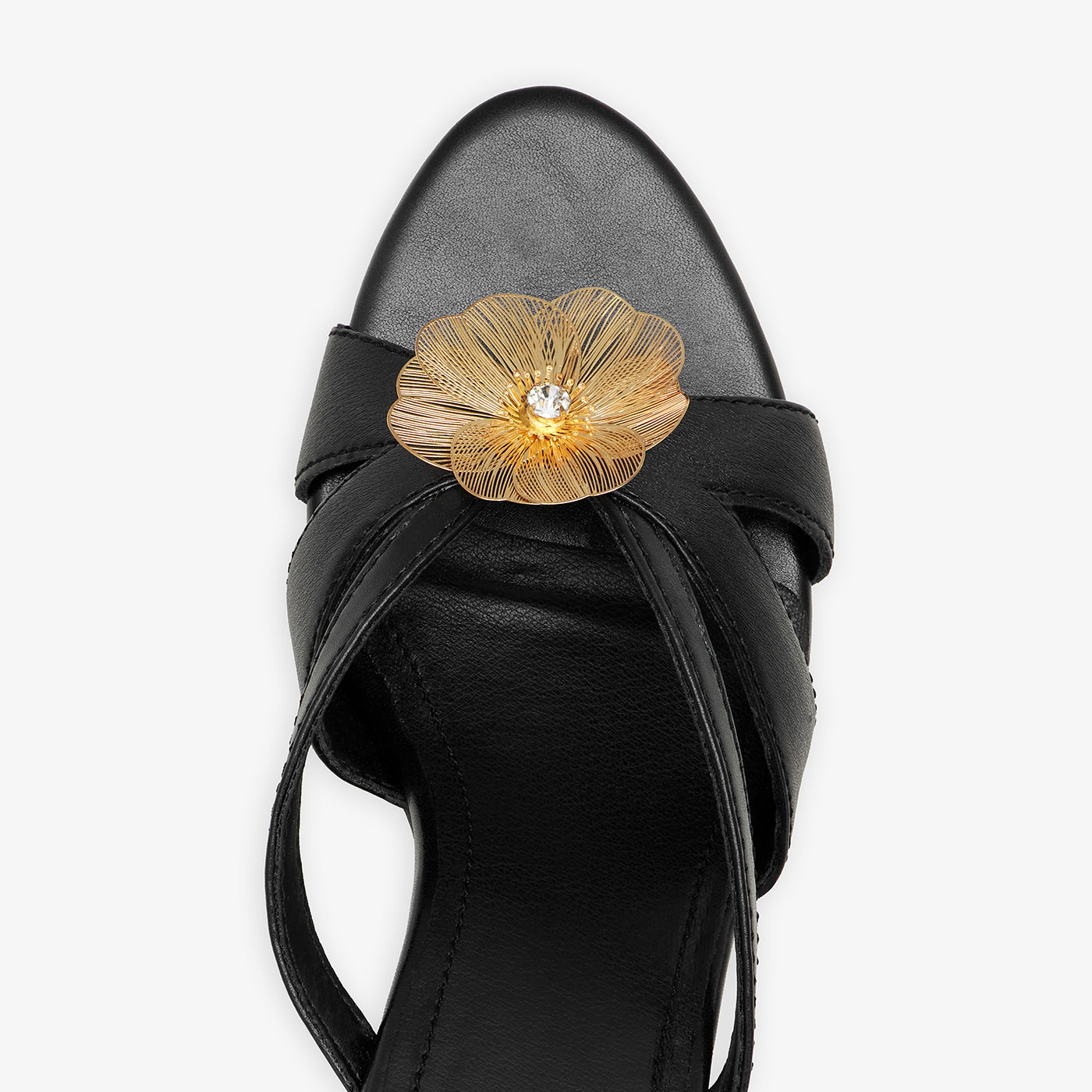 Women's Heel with Flower Detail