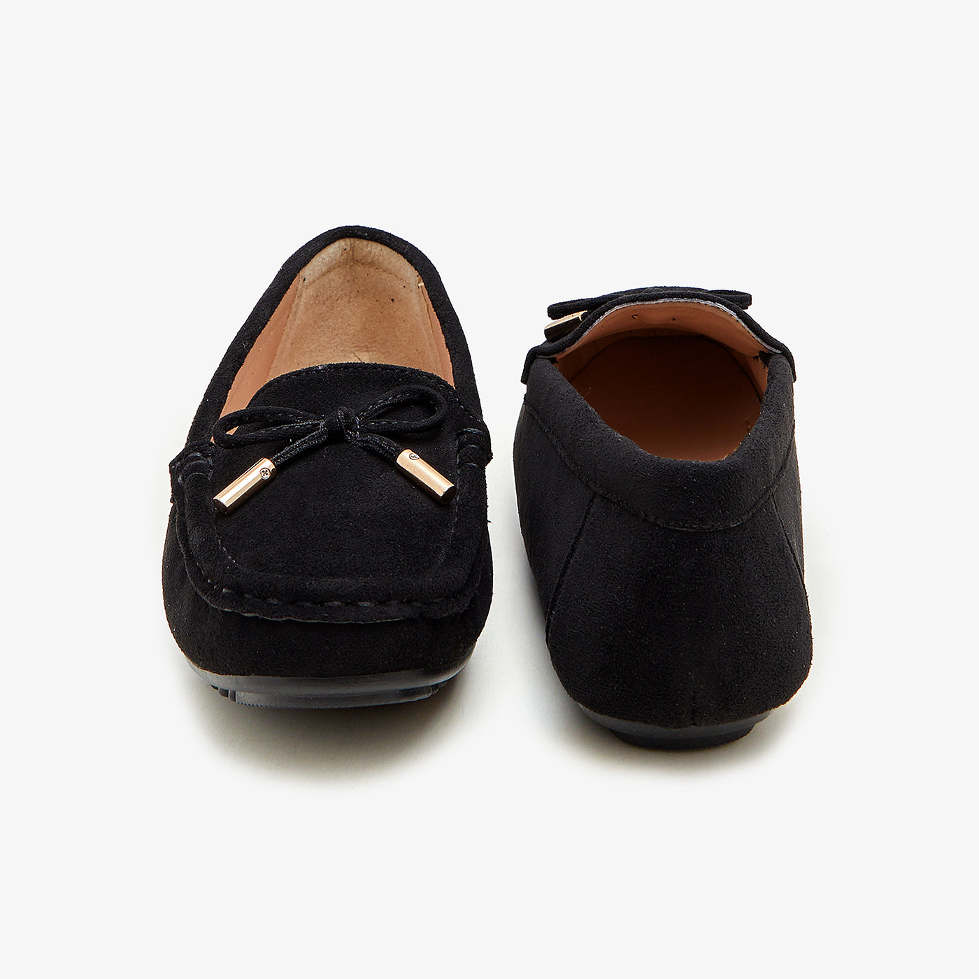 Women's Moccs with Bow Detail