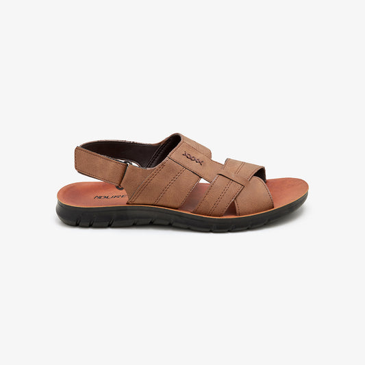 Men's Topstitched Sandals