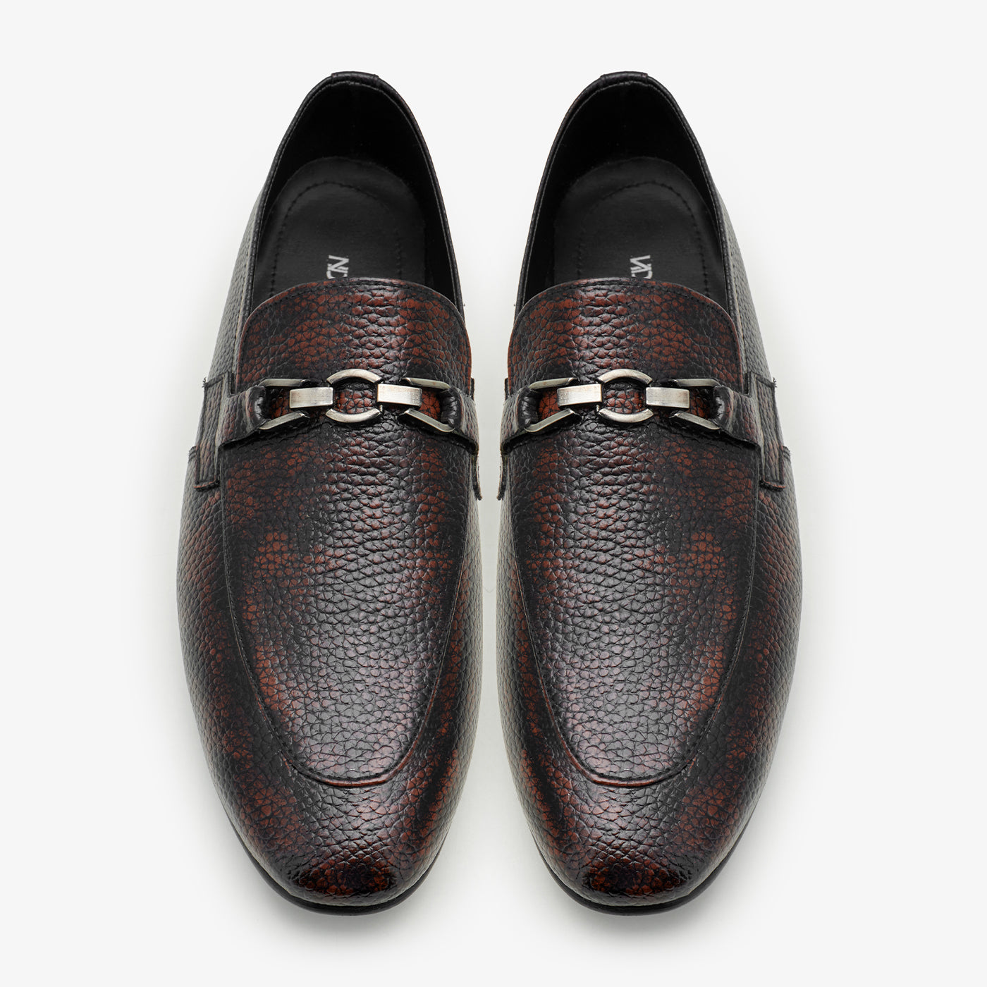 Men's Loafers with Metal Detail