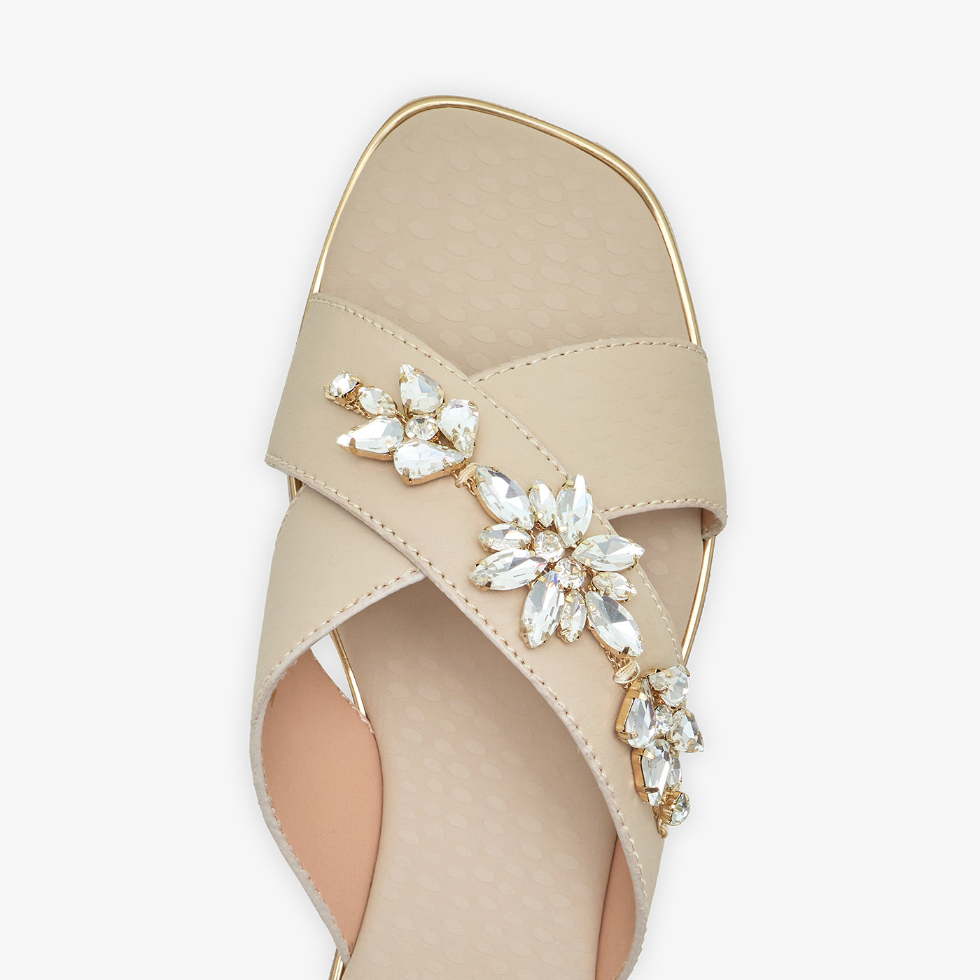Women's Embellished Slides