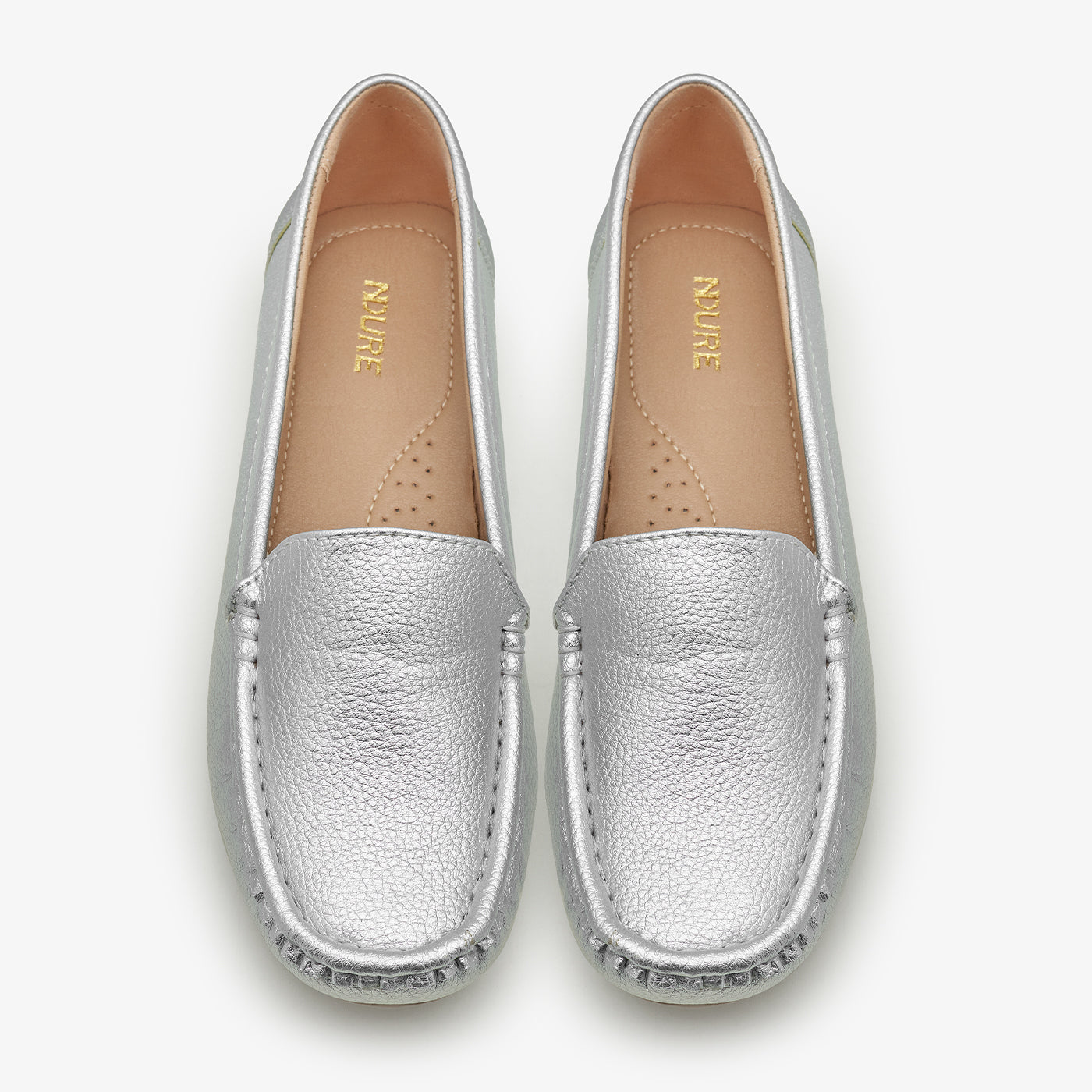Women's Metallic Loafers