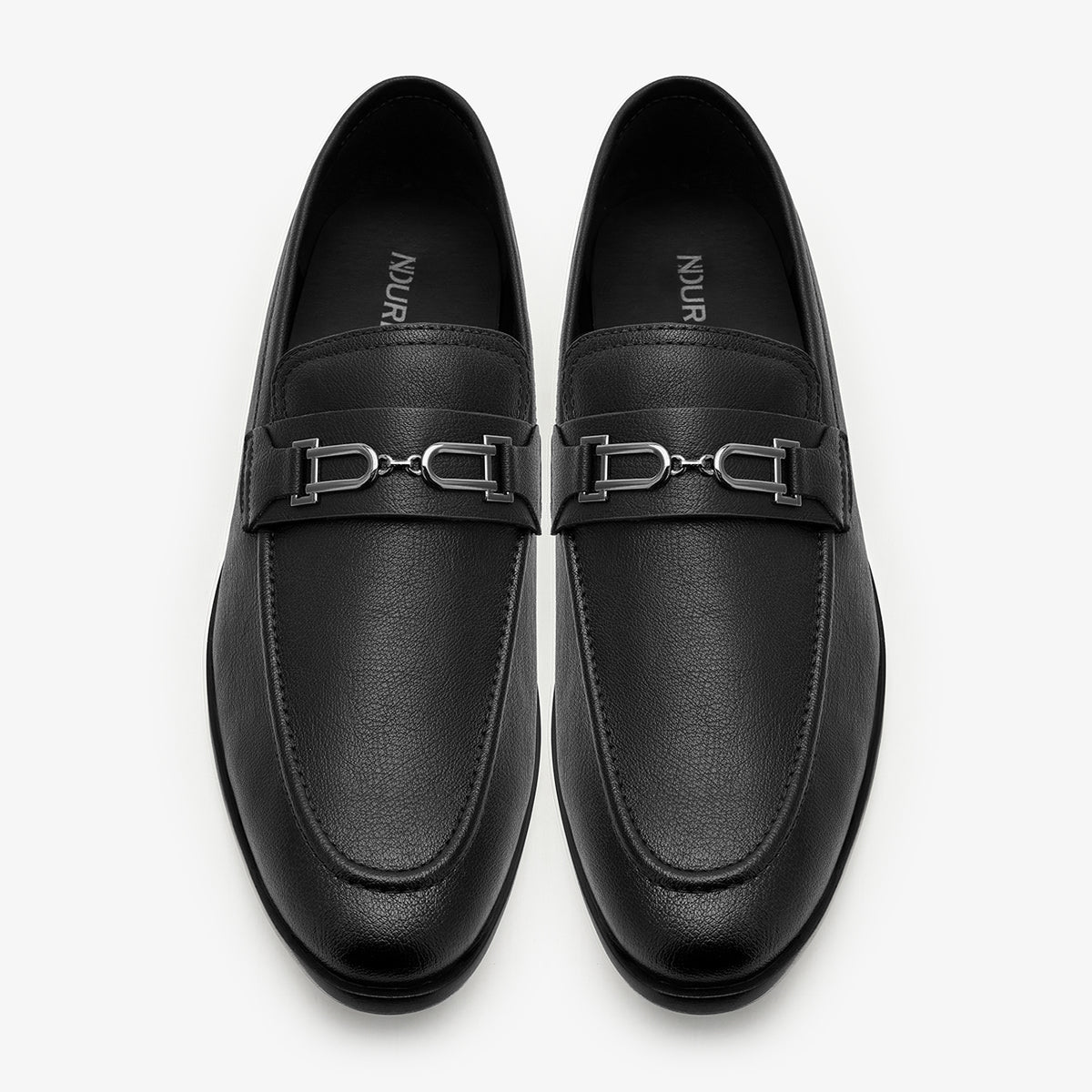 Men’s Black Horsebit Loafers