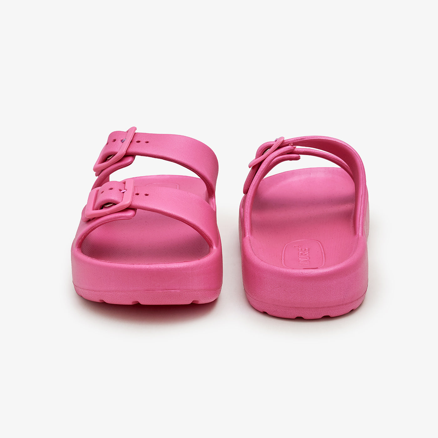 Girls' Puffy Slides