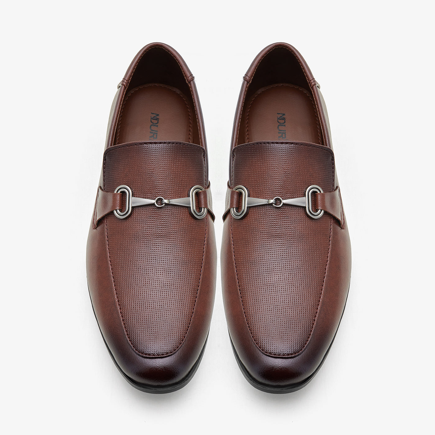 Men's Dress Loafers with Metal Details