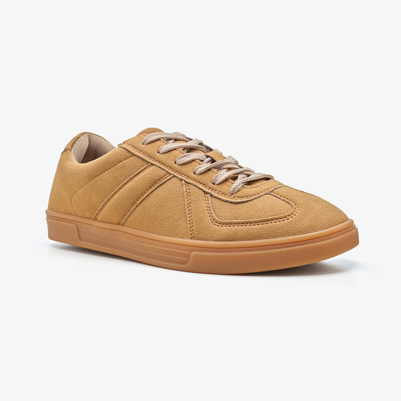 Men’s Panelled Lace-Up Sneakers