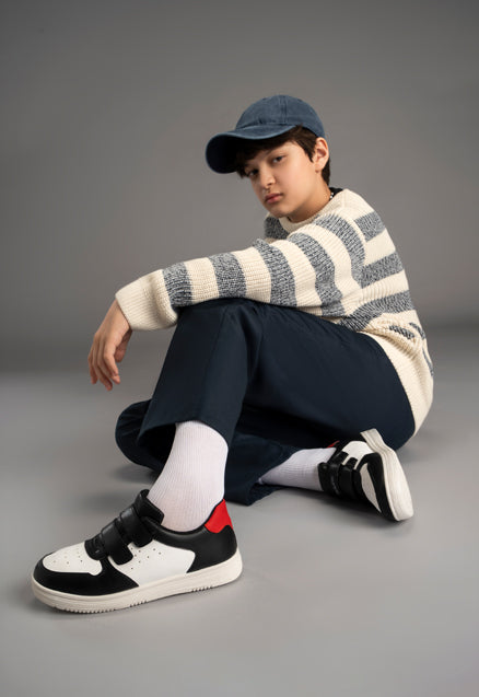 Boy's Contrast Sneakers