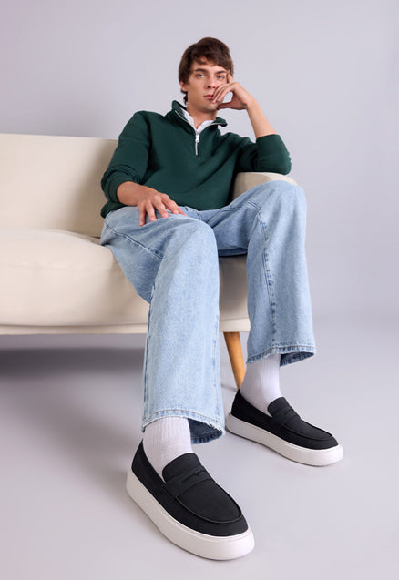 Men's Thick Sole Loafers