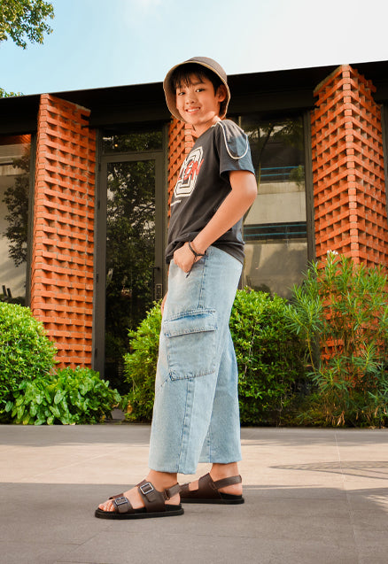 Boys’ Cloud-Step Comfort Sandals