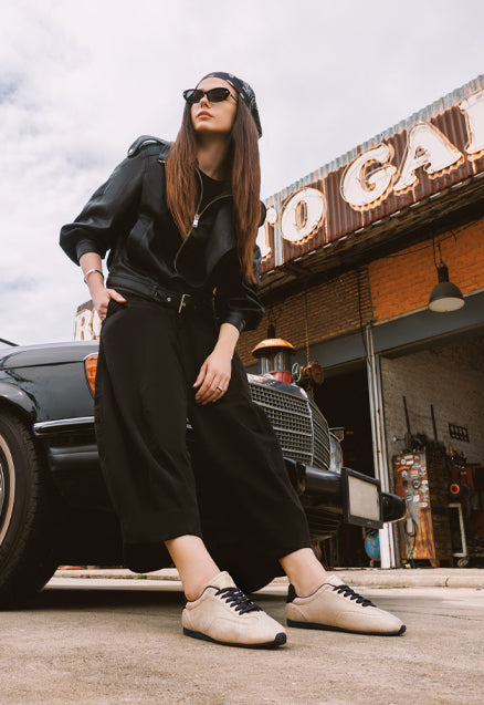Women's Low Profile Lace-Up Sneakers