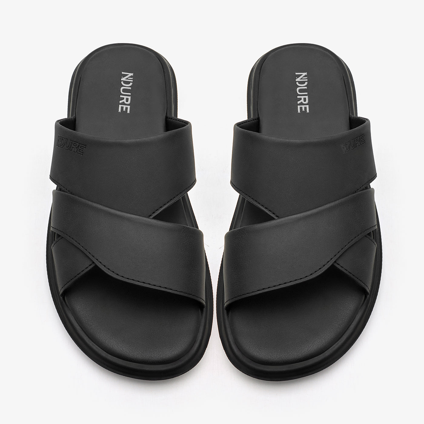 Men's Cross-Strap Slides