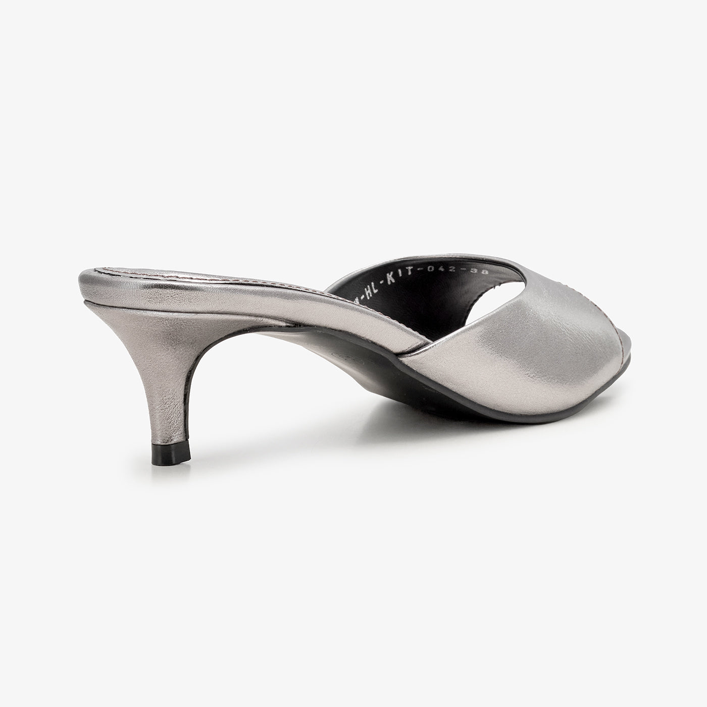 Women’s Metallic Kitten Heels