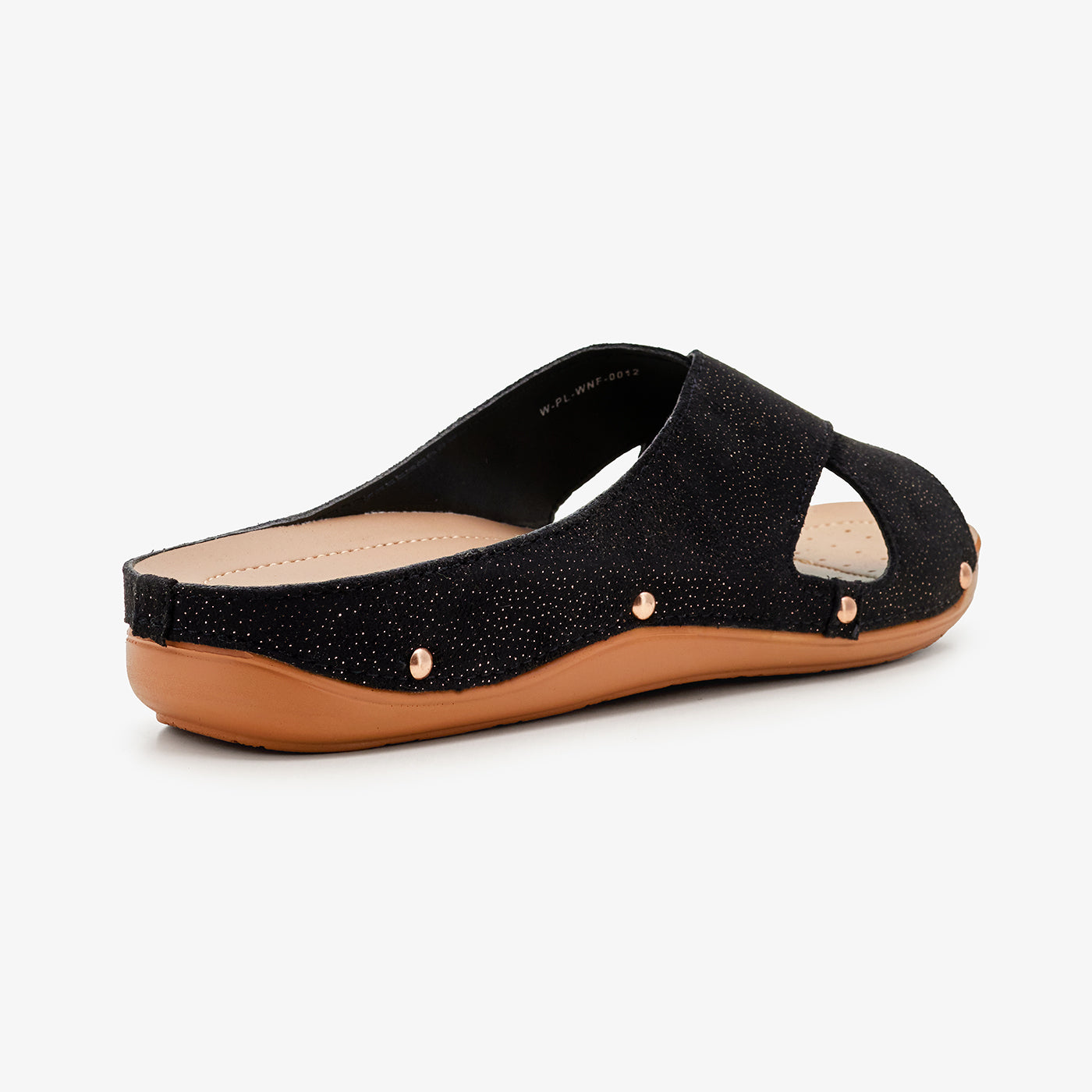 WOMEN’s CROSS-STRAP SLIDES