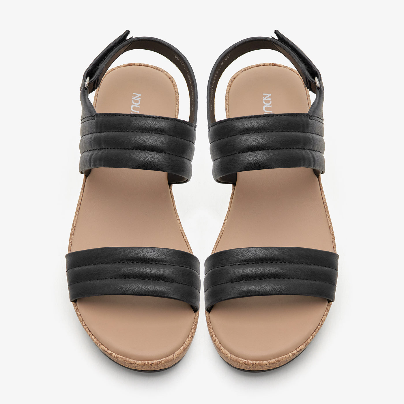 Women's Double-Strap Wedge Sandals