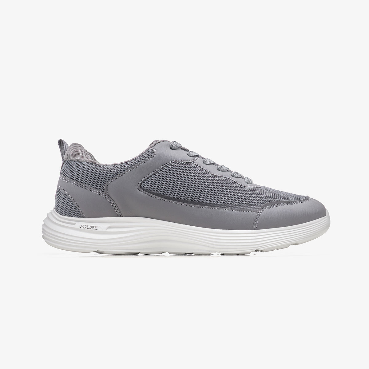 Men's Monochrome Lace-Up Sneakers