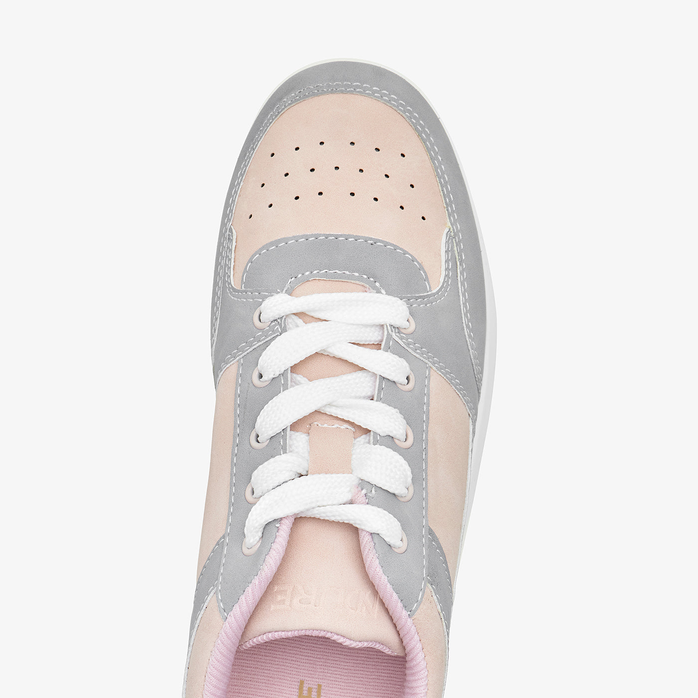 Women’s Contrast Panel Platform Sneakers