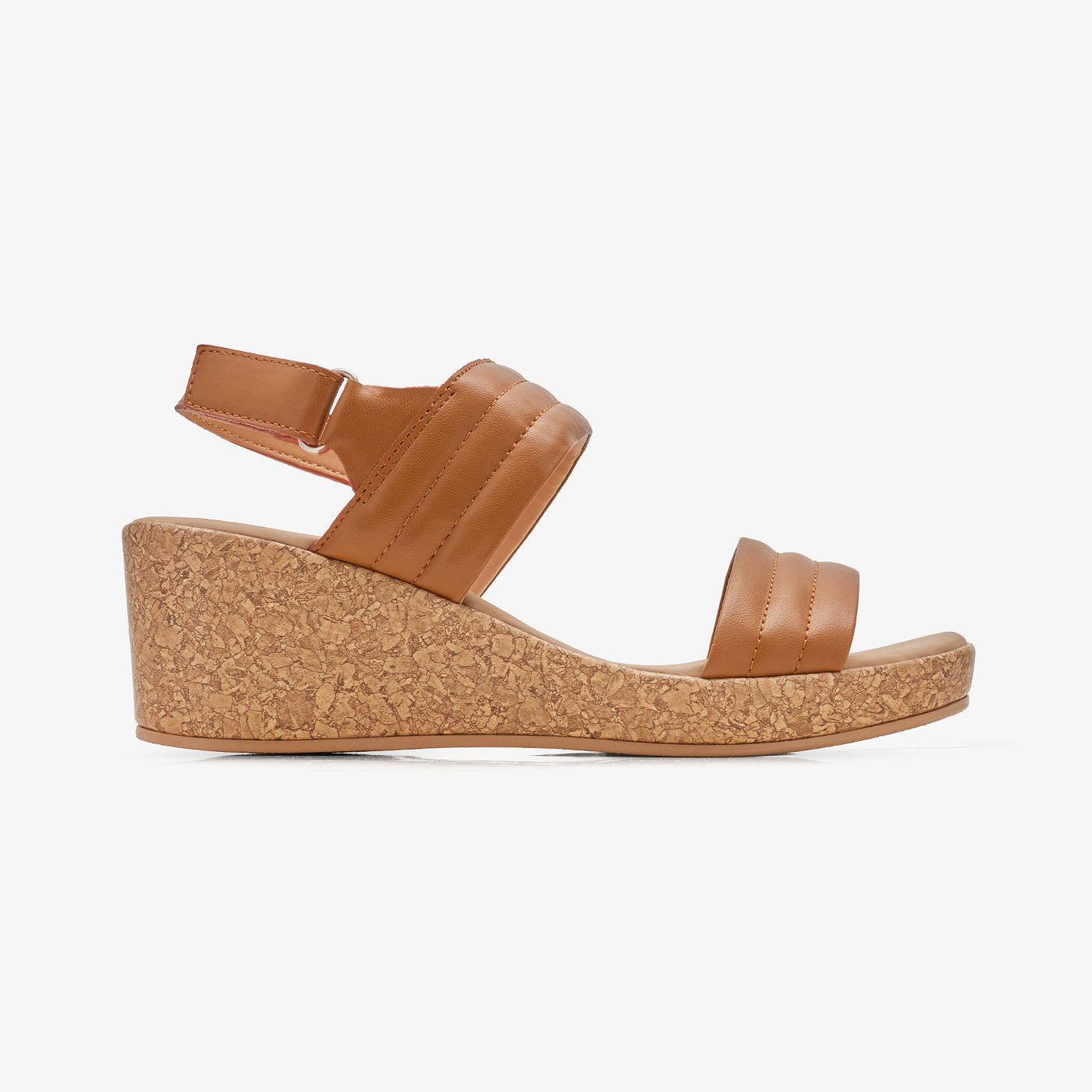 Women's Double-Strap Wedge Sandals