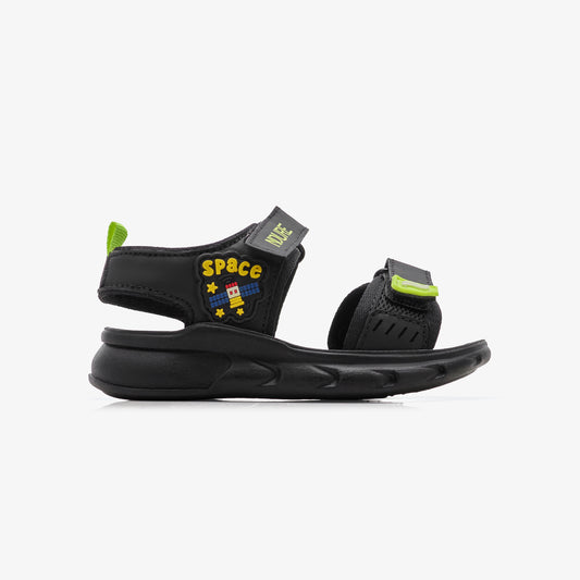 Boys’ Strappy Sandals with Graphic Details