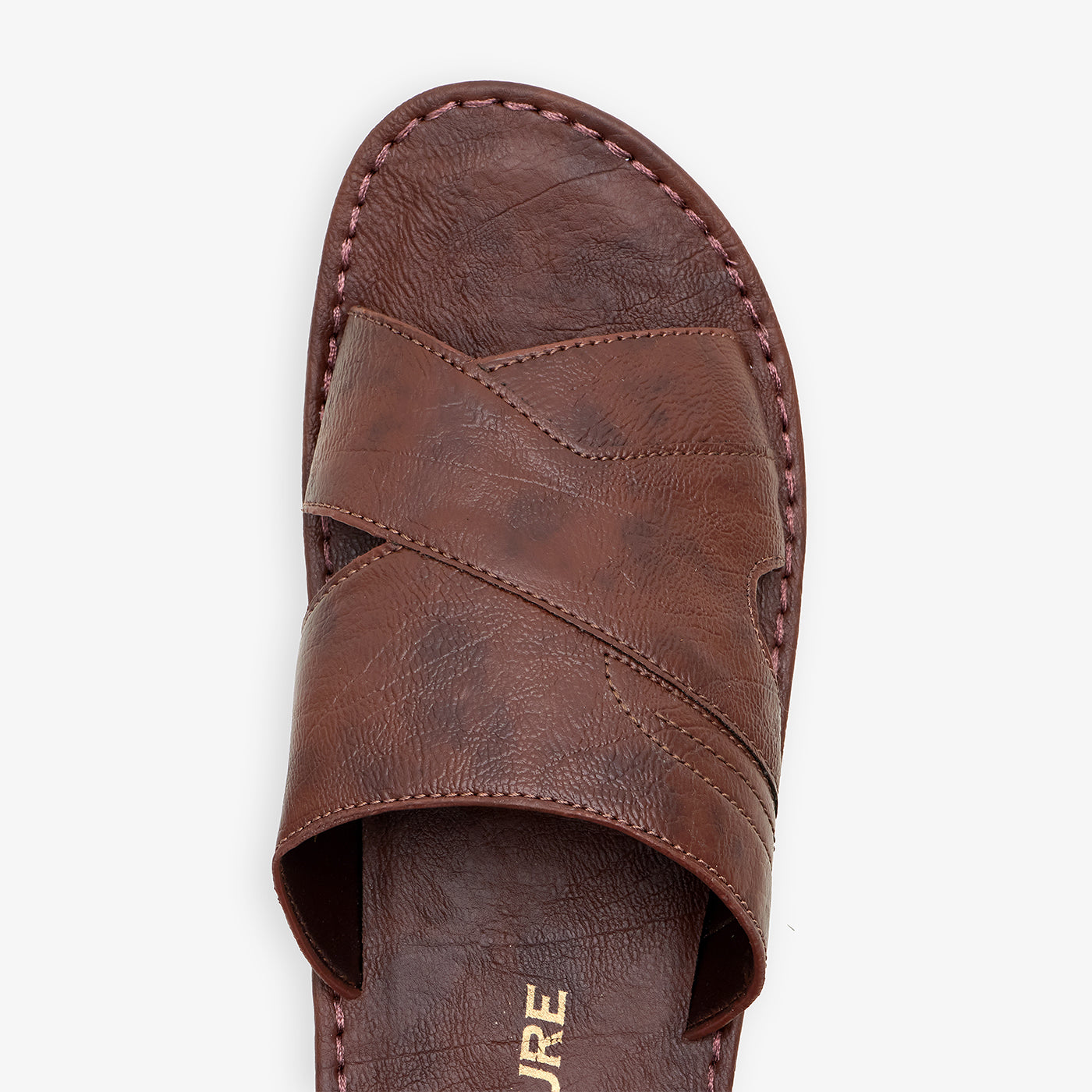 Men's Wide Strap Slides