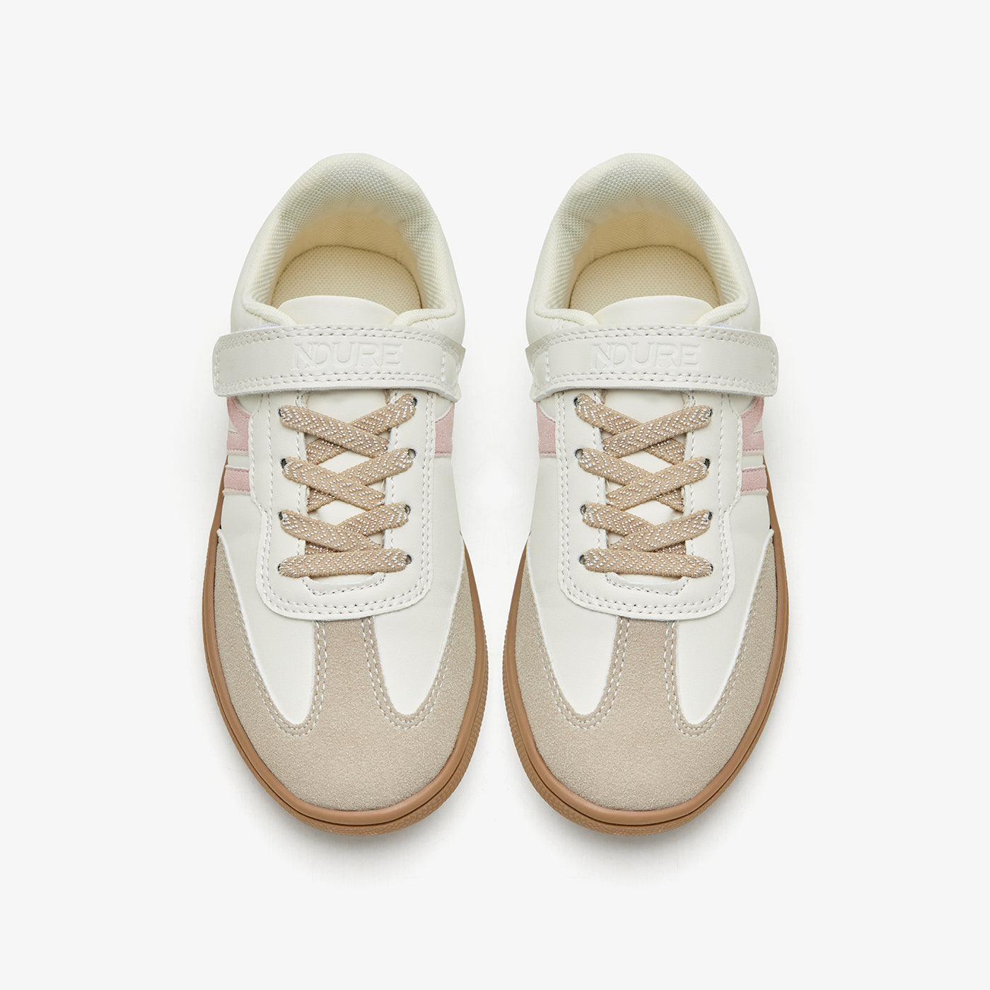 Girls' Contrast Stripe Sneakers