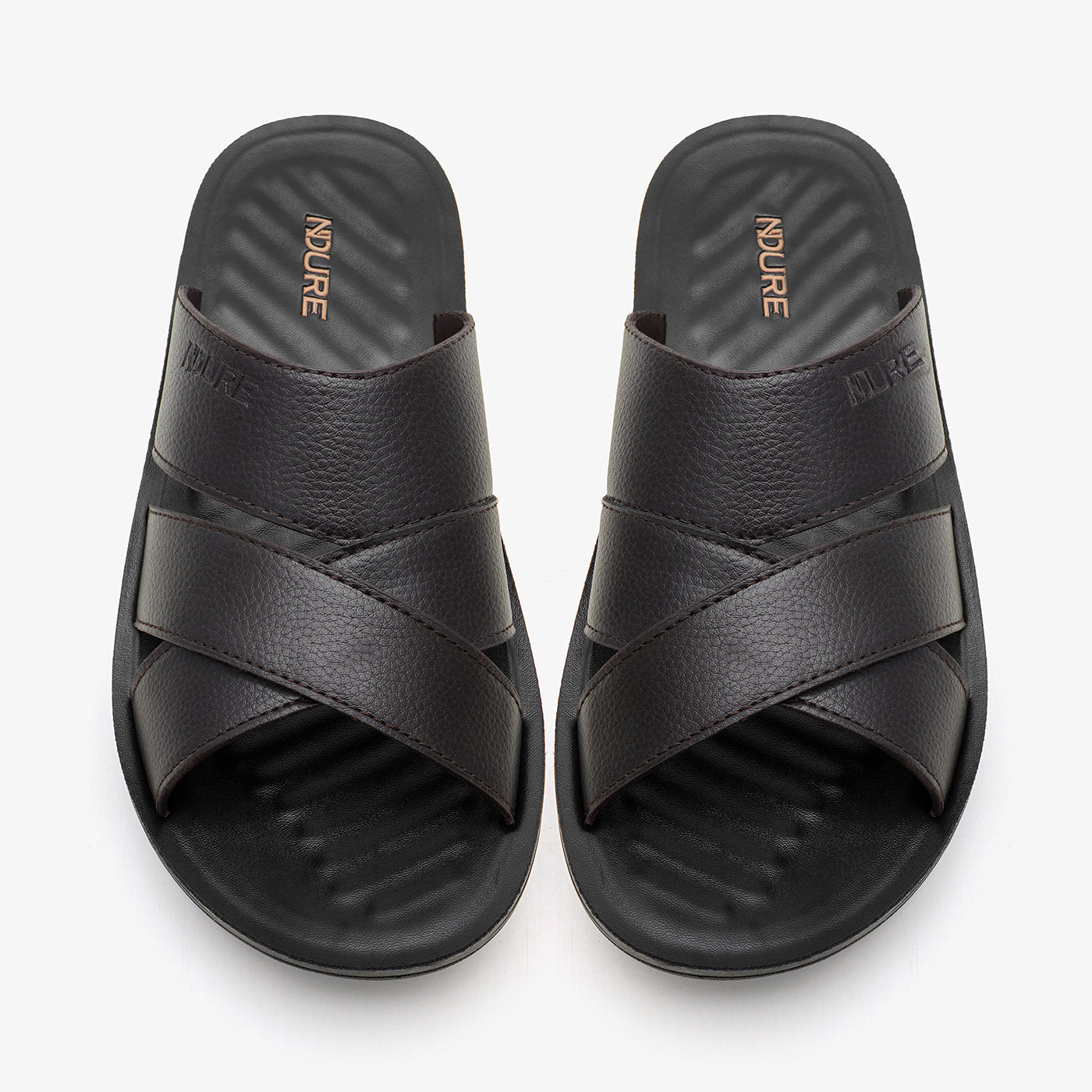 Men's Criss-Cross Slides