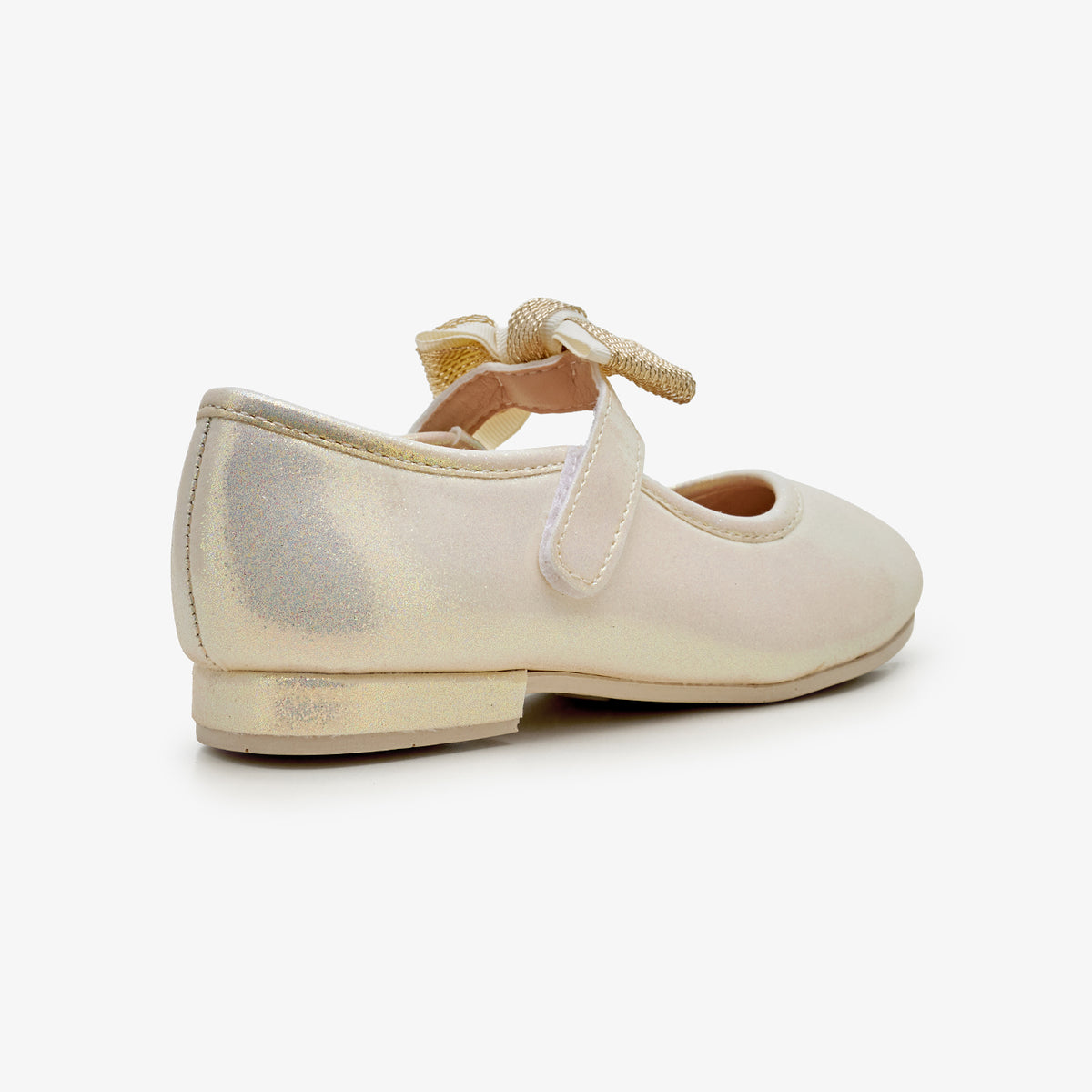 Girls' Metallic Ballet Pumps