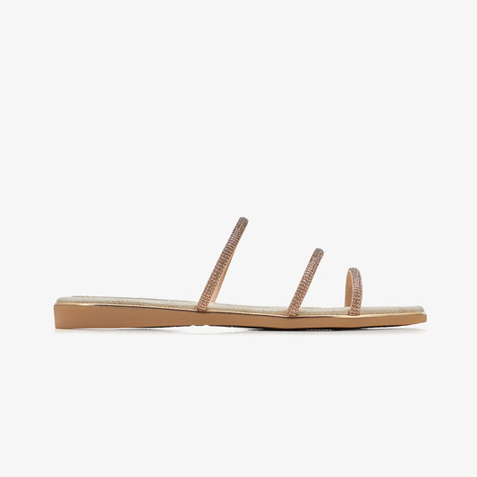 Women's Multi-Strap Slides