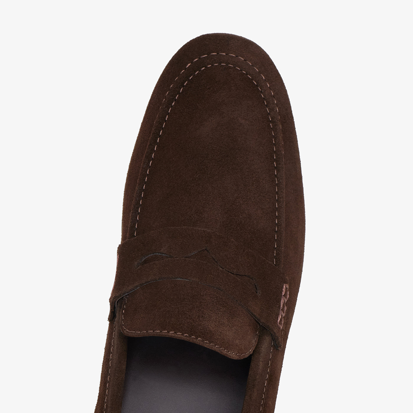 Men’s Suede Penny Loafers