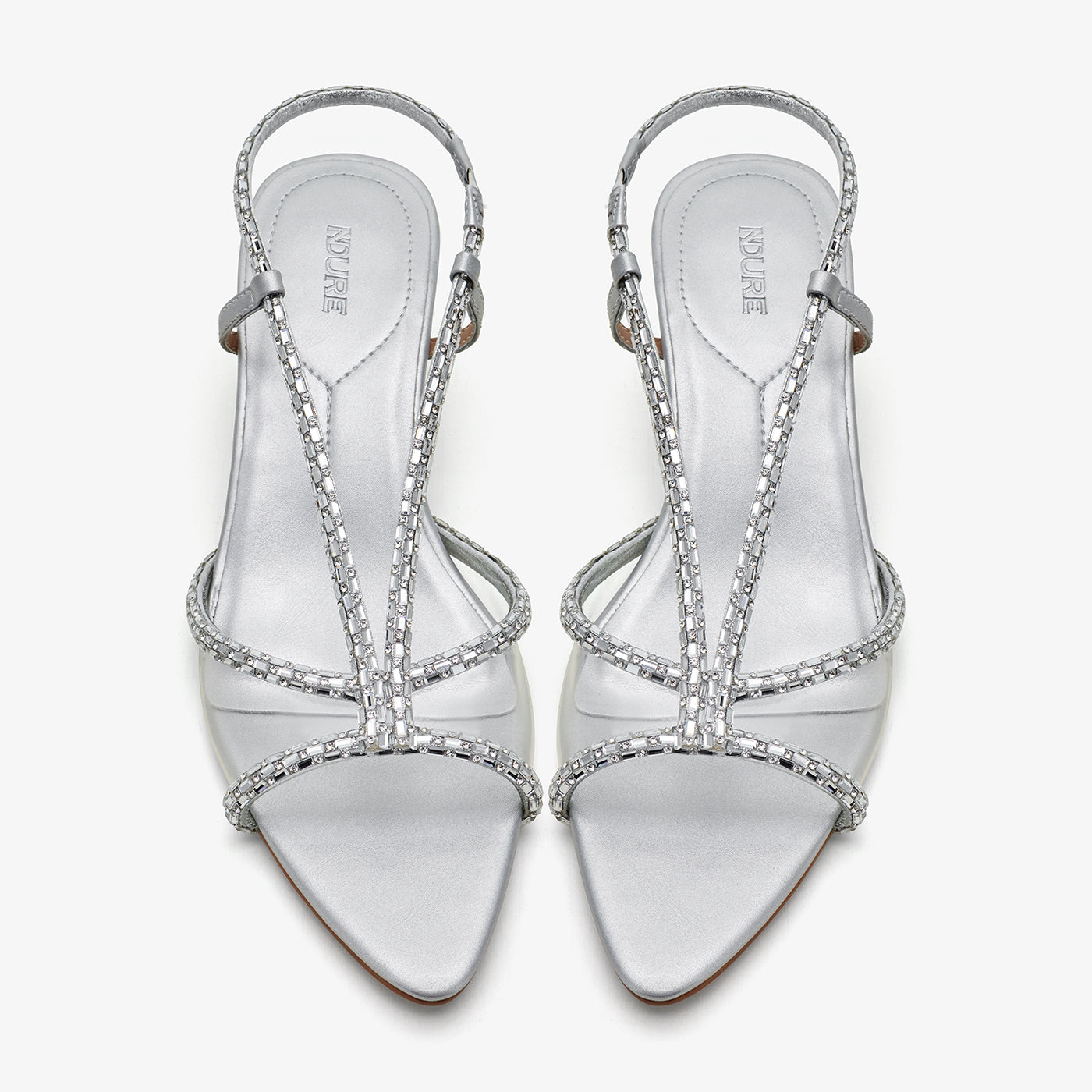 Women’s Rhinestone Kitten Heels