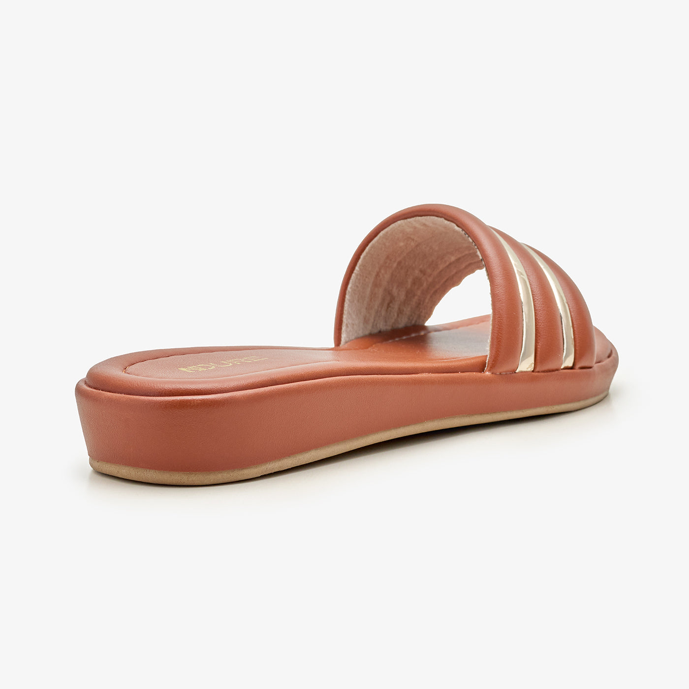 Women’s Tan Casual Strap Slides