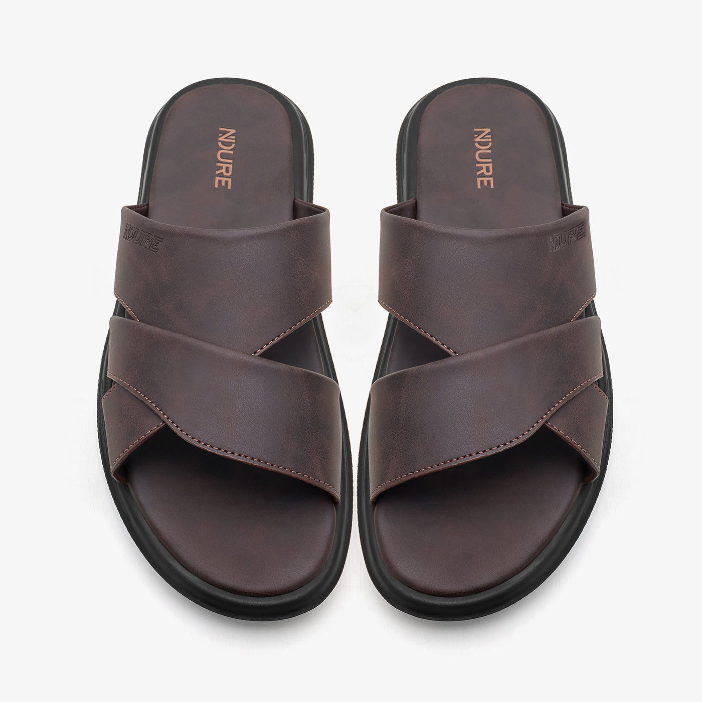 Men's Cross-Strap Slides